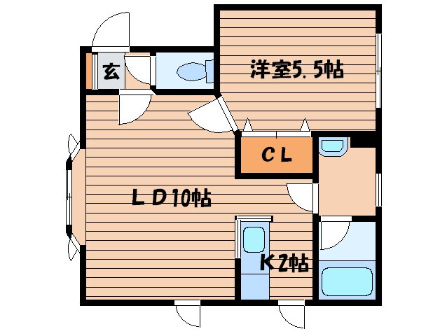ＡＹ七番館の物件間取画像