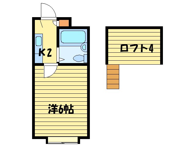 グローリーコートの物件間取画像