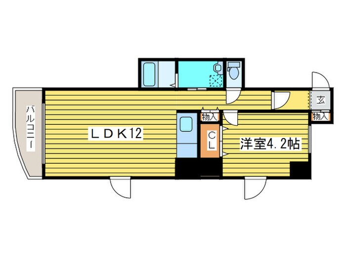 ＶＡＮＧＵＡＲＤ　ＱＵＡＬＩＡの物件間取画像