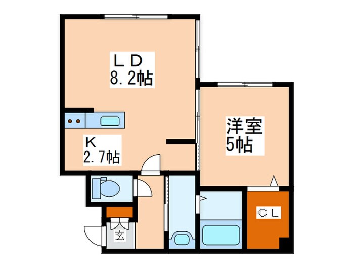 グランメール　Residence元町の物件間取画像