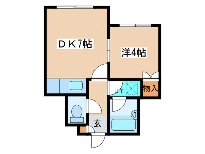 物件間取画像