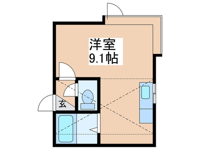 物件間取画像