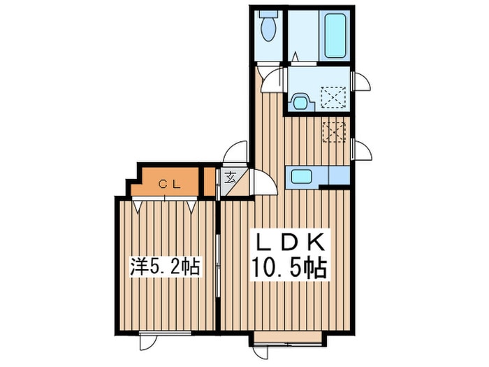 ノ－ス７の物件間取画像