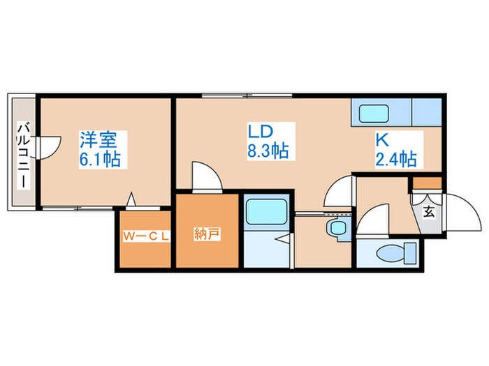 ネスティの物件間取画像