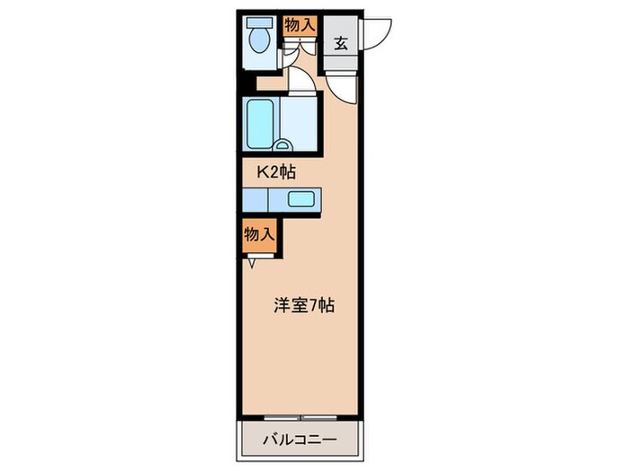 パレスダイヤの物件間取画像