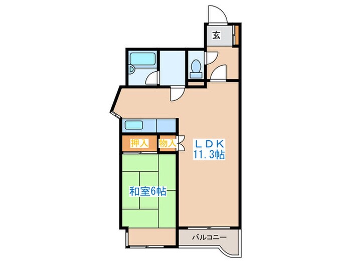 パサ－ジュ発寒の物件間取画像