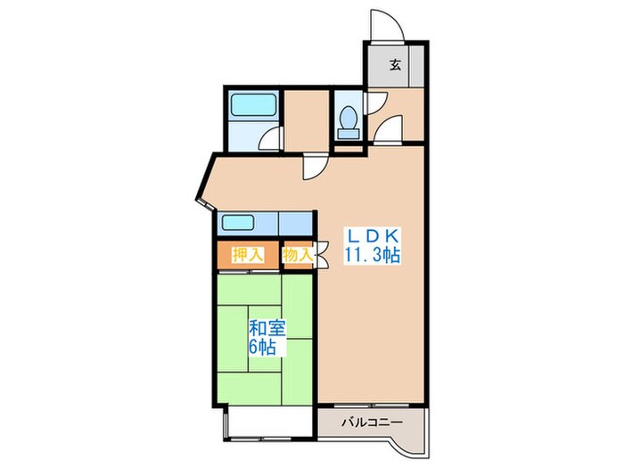 パサ－ジュ発寒の物件間取画像