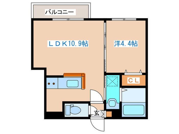 RITZ GRANDE東札幌の物件間取画像