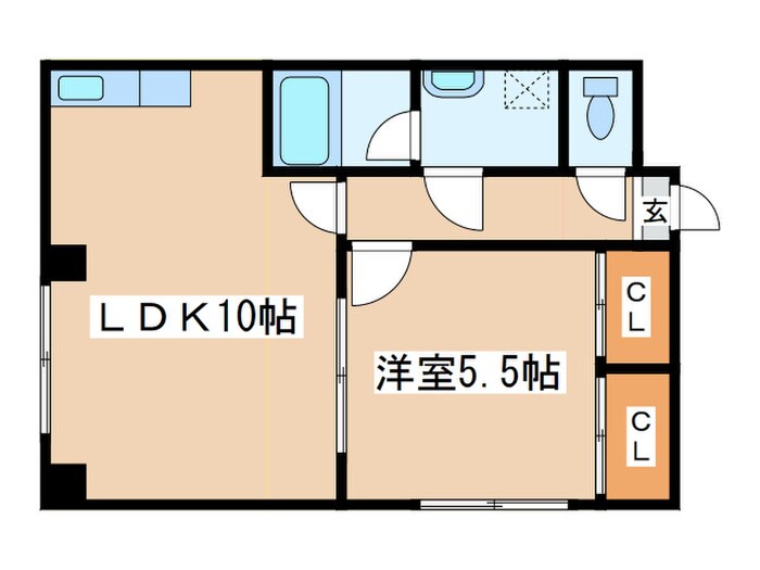 ファータイル月寒の物件間取画像