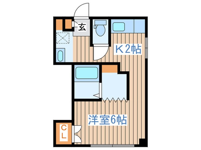 ＭＹハイツの物件間取画像