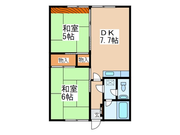 アーバンメイツの物件間取画像