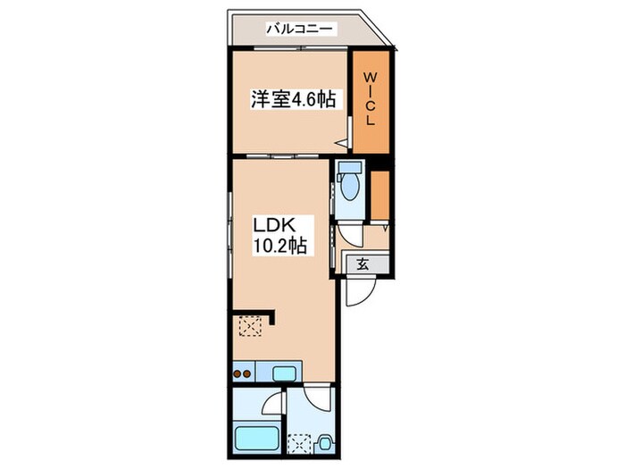 Alegria月寒の物件間取画像