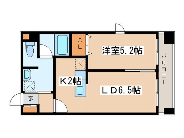 ＬＥＥ豊平３条の物件間取画像