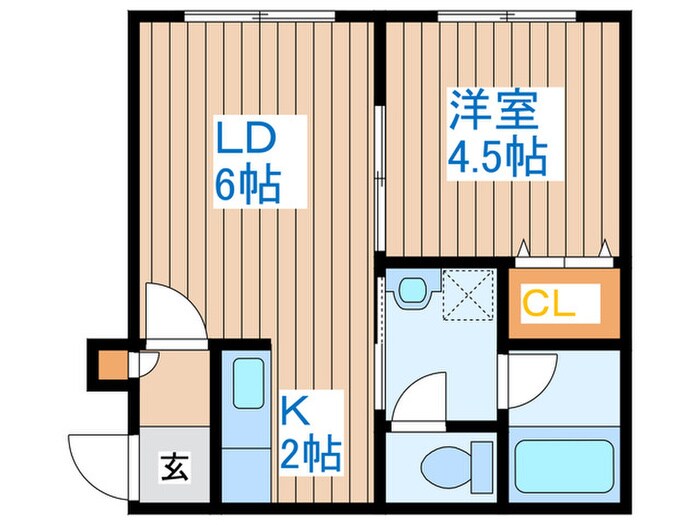 プリマベラの物件間取画像