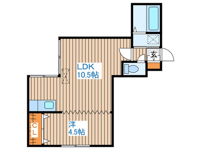 サンクレスト円山の物件間取画像