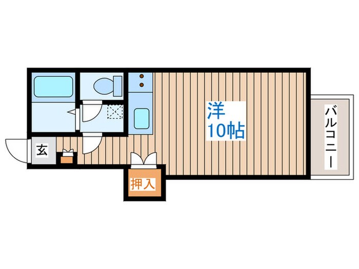 サンクレスト円山の物件間取画像