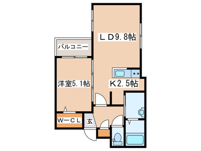 T－STYLE.STELLAの物件間取画像