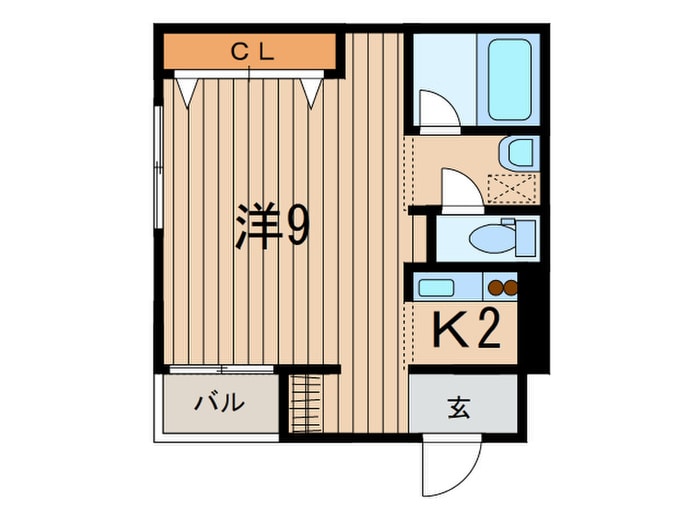 カラコルサッポロの物件間取画像