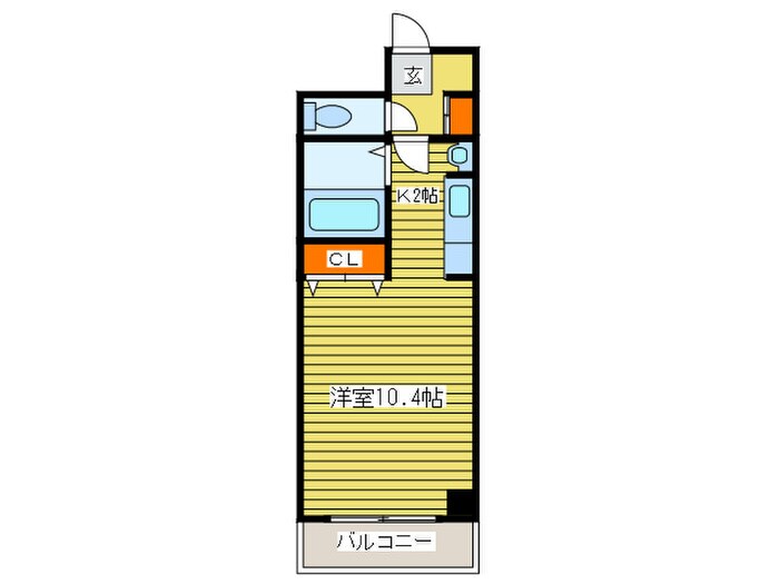 ビバリ－ヒルズの物件間取画像