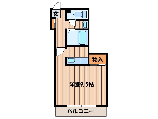 ビバリ－ヒルズの物件間取画像