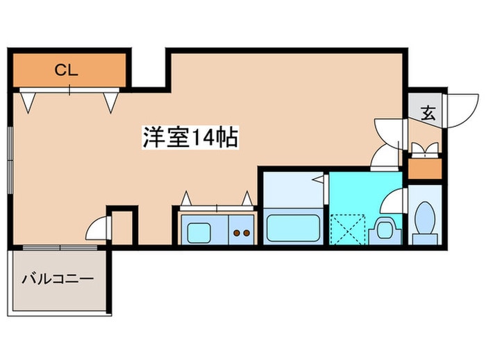 ノースソレイユ北札幌の物件間取画像