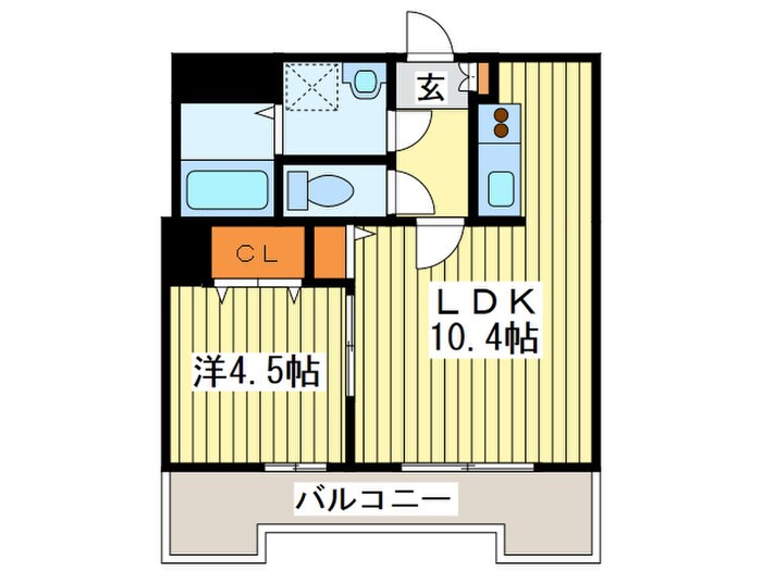 ＵＵＲコ－ト札幌北三条の物件間取画像