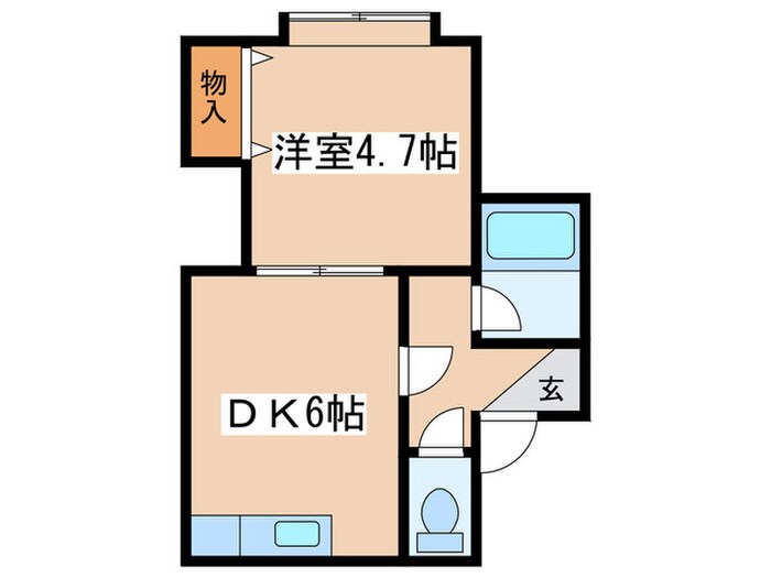 アークコート南郷３丁目・Ⅰの物件間取画像