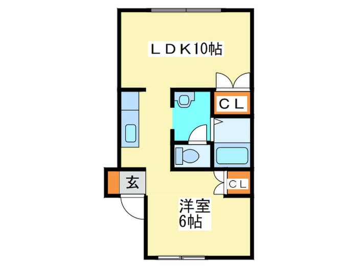 ラファイエＮ１６の物件間取画像