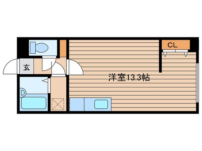 モンターニュプログレの物件間取画像