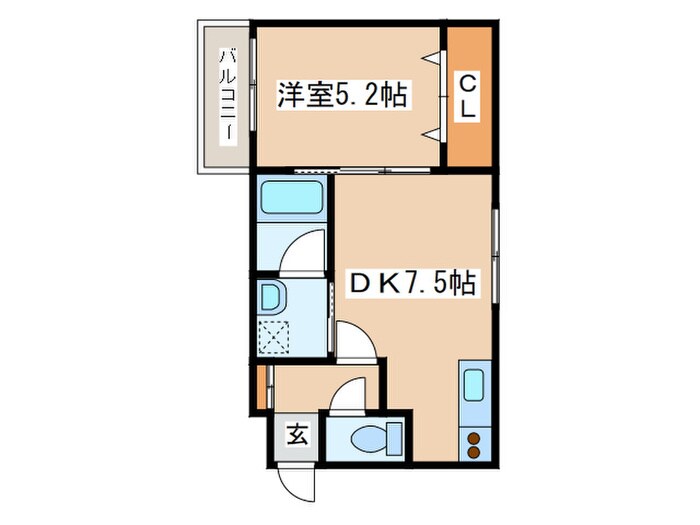 シャリテ元町の物件間取画像