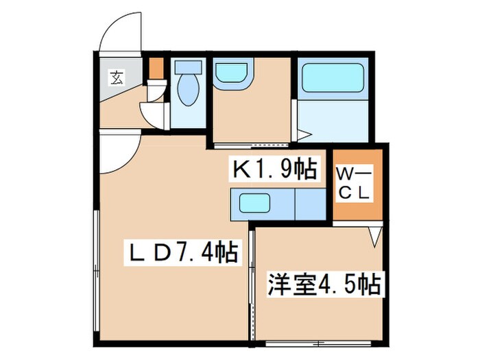 Anpururuの物件間取画像