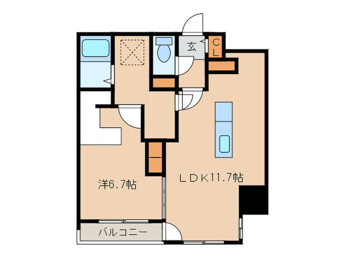 スペチアーレ札幌東の物件間取画像