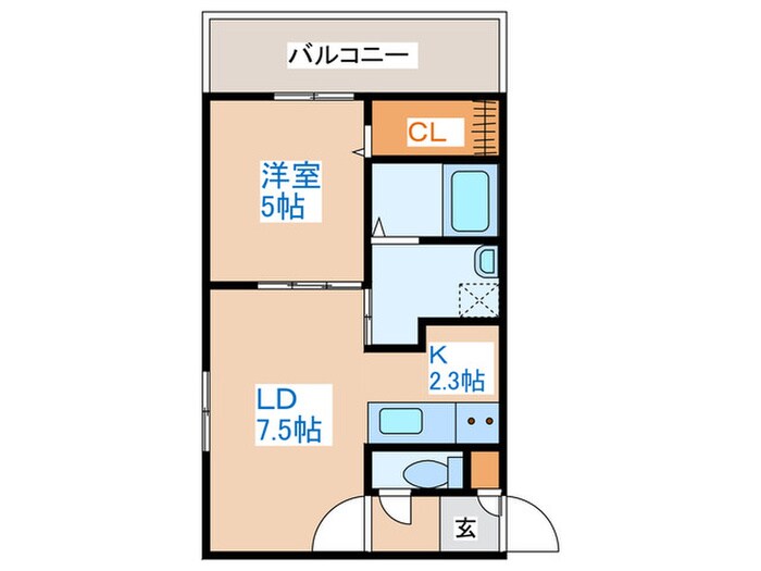 サンコ－ト円山ガ－デンヒルズの物件間取画像