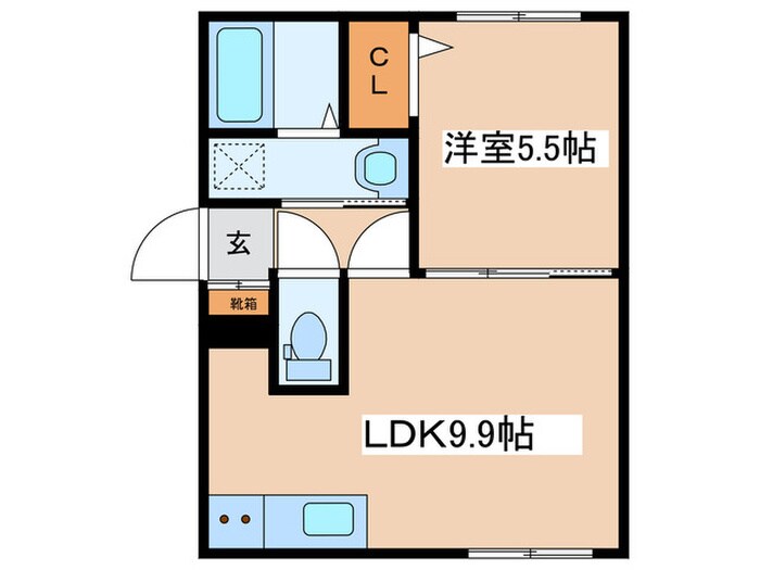 レグルス１４の物件間取画像