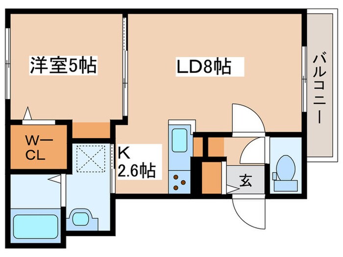 グランメ－ル南4条レジデンスの物件間取画像