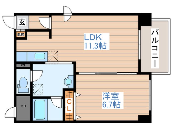 Ａ・Ｓｔａｇｅの物件間取画像