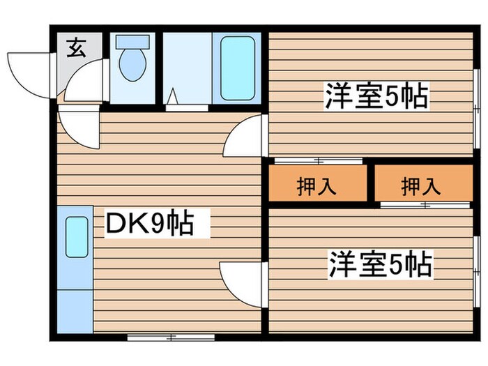 シャト－７Ⅱの物件間取画像