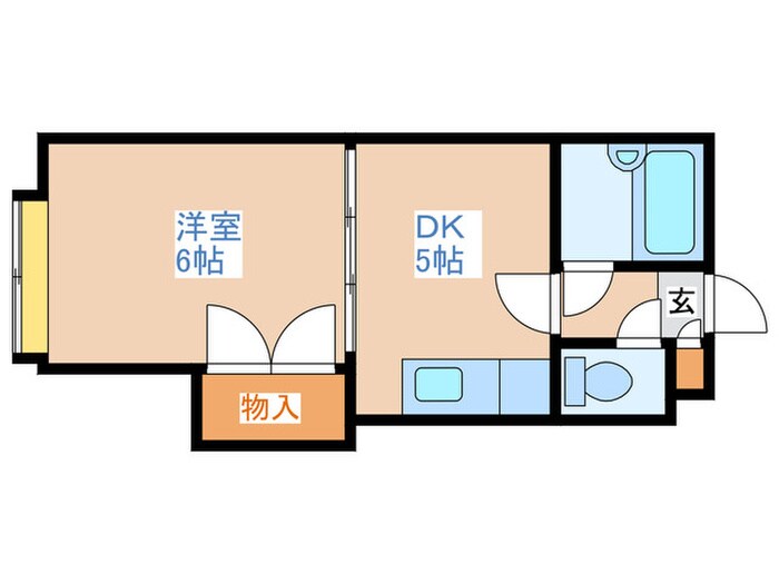 藤井ビル北１０条の物件間取画像