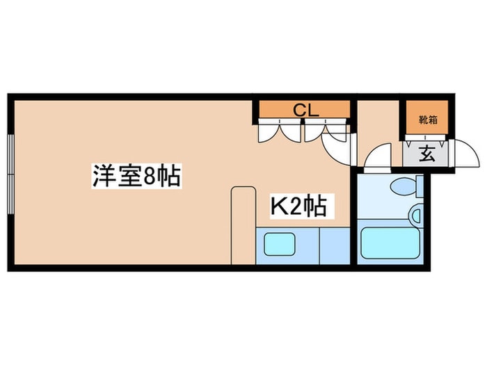 プレステージ２１の物件間取画像