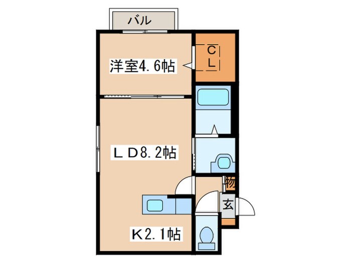 RING TREEの物件間取画像