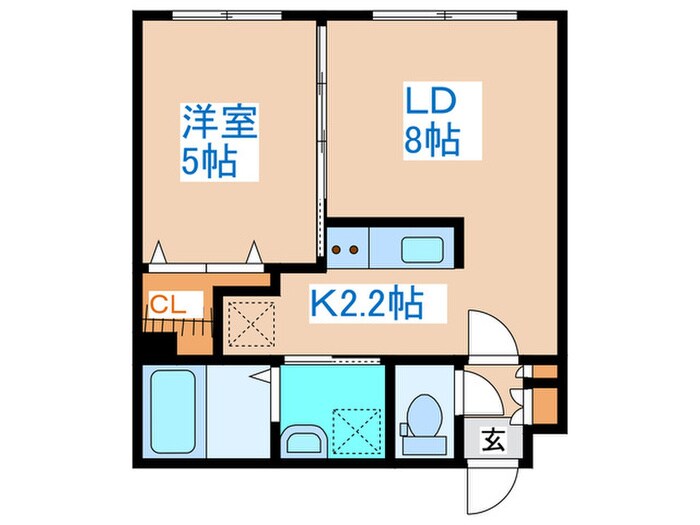 ノースポイント東札幌の物件間取画像