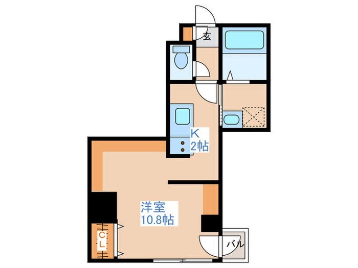 ＢＩＢＯタワー札幌の物件間取画像