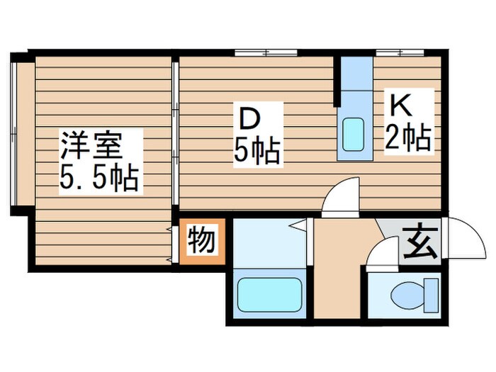 アーバンコート南郷Ⅰの物件間取画像