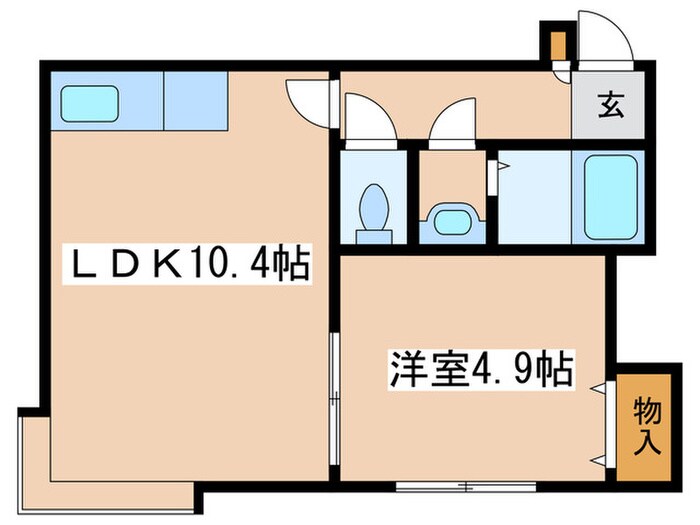 ホワイトスターの物件間取画像