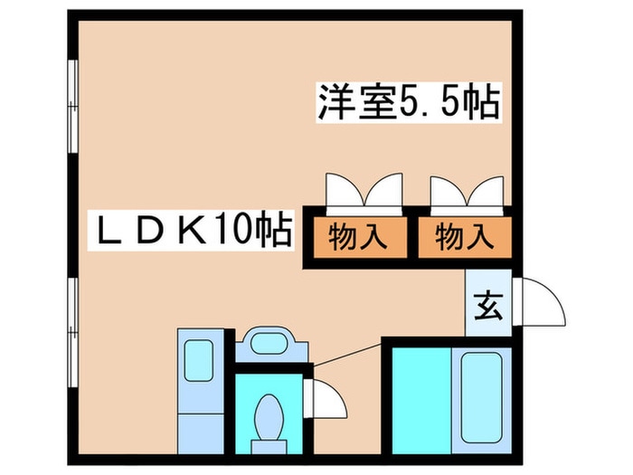 レジデンスふれあいの物件間取画像