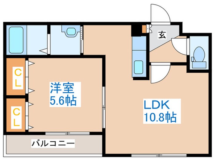 ピアチェーレの物件間取画像