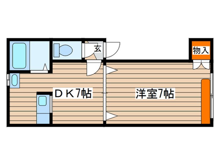 ラバレヌ－ベルの物件間取画像