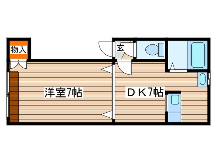 ラバレヌ－ベルの物件間取画像