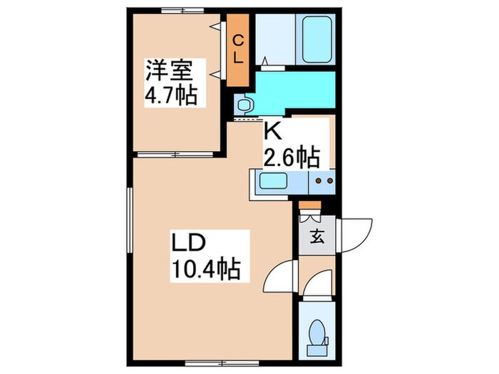 IMPERIAL misono Terraceの物件間取画像