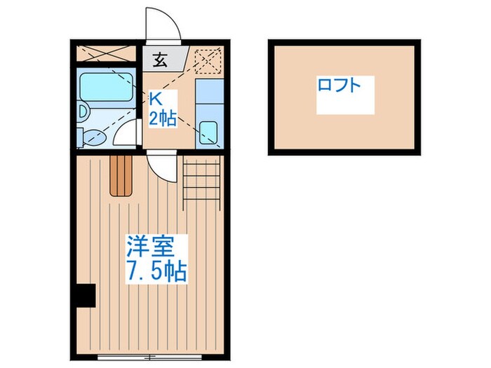 サングレ－スの物件間取画像